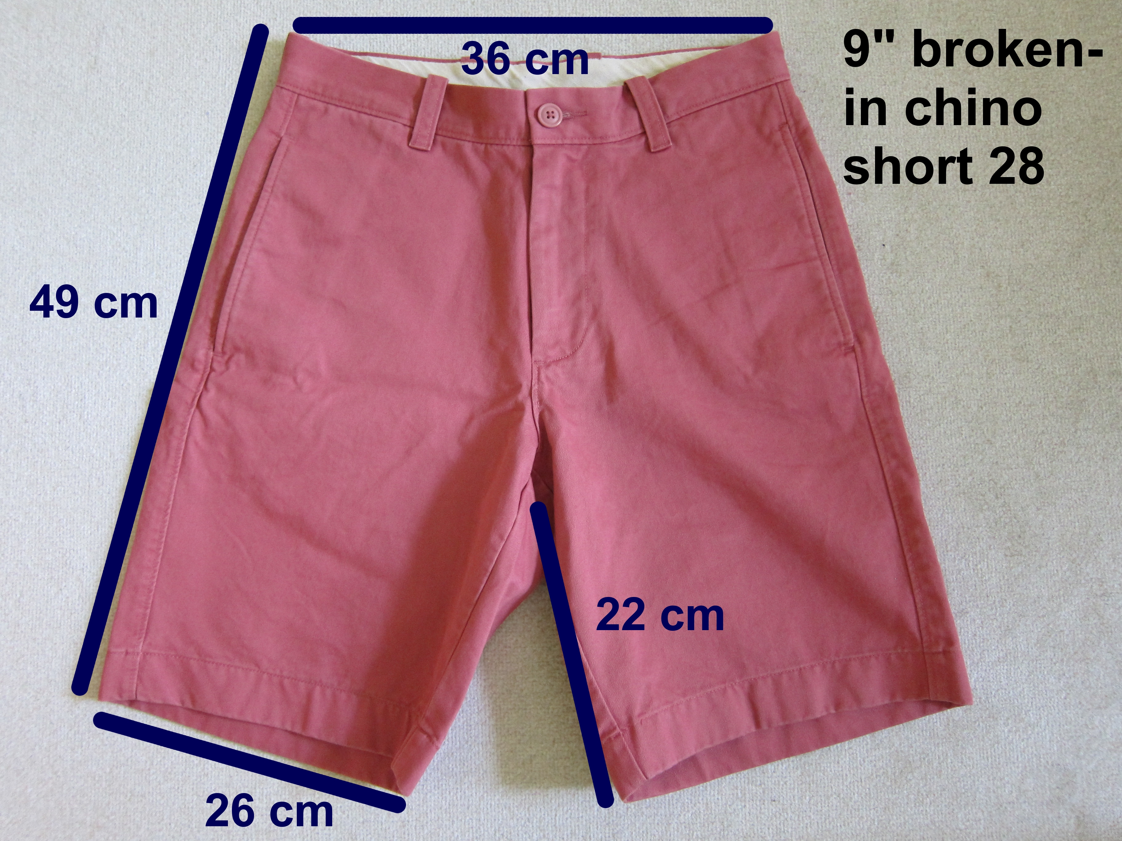 j. crew short maße.JPG